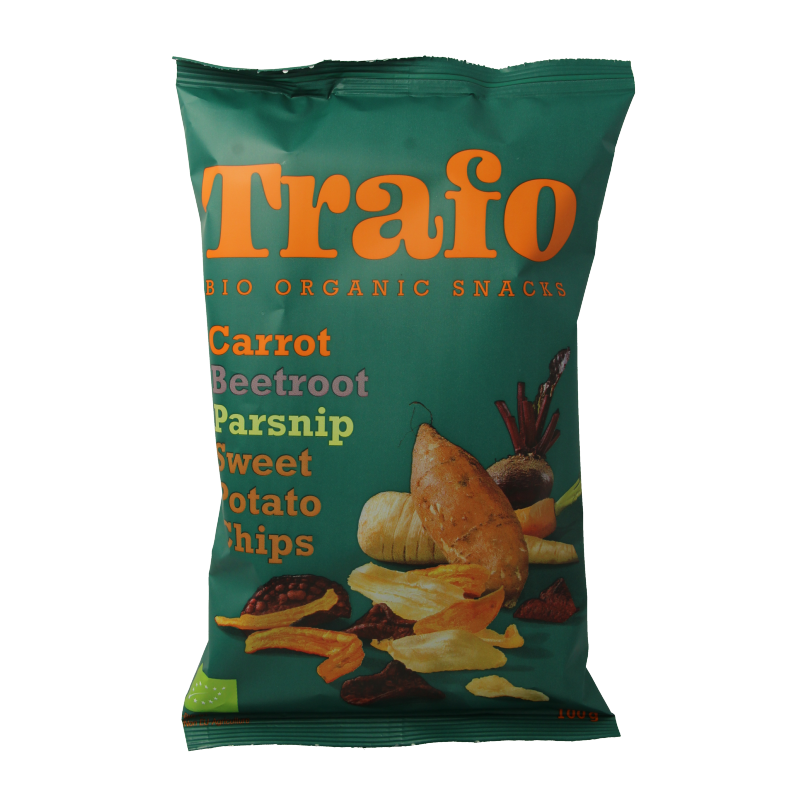 Trafo Groente chips bio 100 Gram