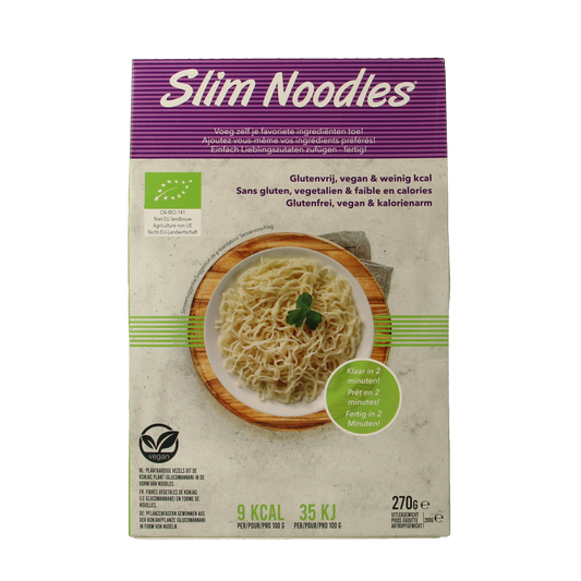 Slim Slim pasta noodles bio 270.00 Gram