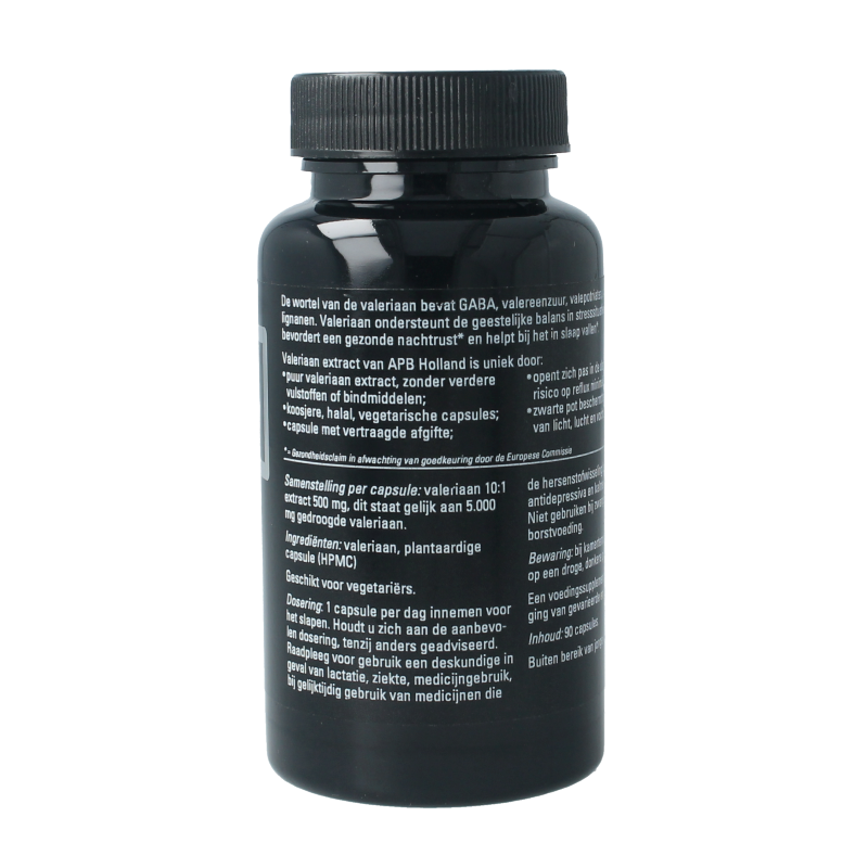 APB Holland Valeriaan extract puur forte 500mg 90 Capsules