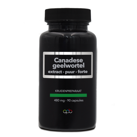 APB Holland Canadese geelwortel extract puur forte 480mg 90.00 Vegetarische capsules