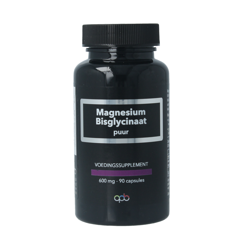 APB Holland Magnesium bisglycinaat puur 600mg 90 Capsules