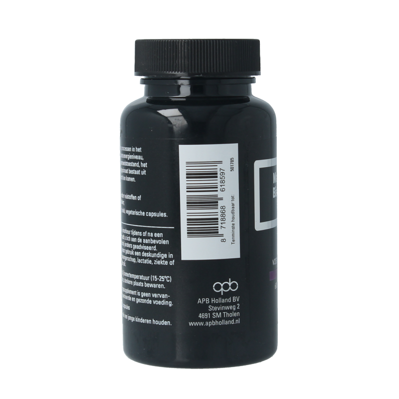 APB Holland Magnesium bisglycinaat puur 600mg 90 Capsules