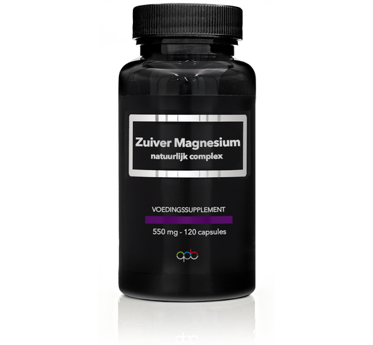 APB Holland Zuiver magnesium natuurlijk complex 550mg 120 Capsules