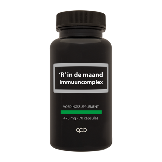 APB Holland ImmuneComplex Pure multivitamin capsules, 70 capsules, with 475mg of immune support ingredients, in a white bottle.