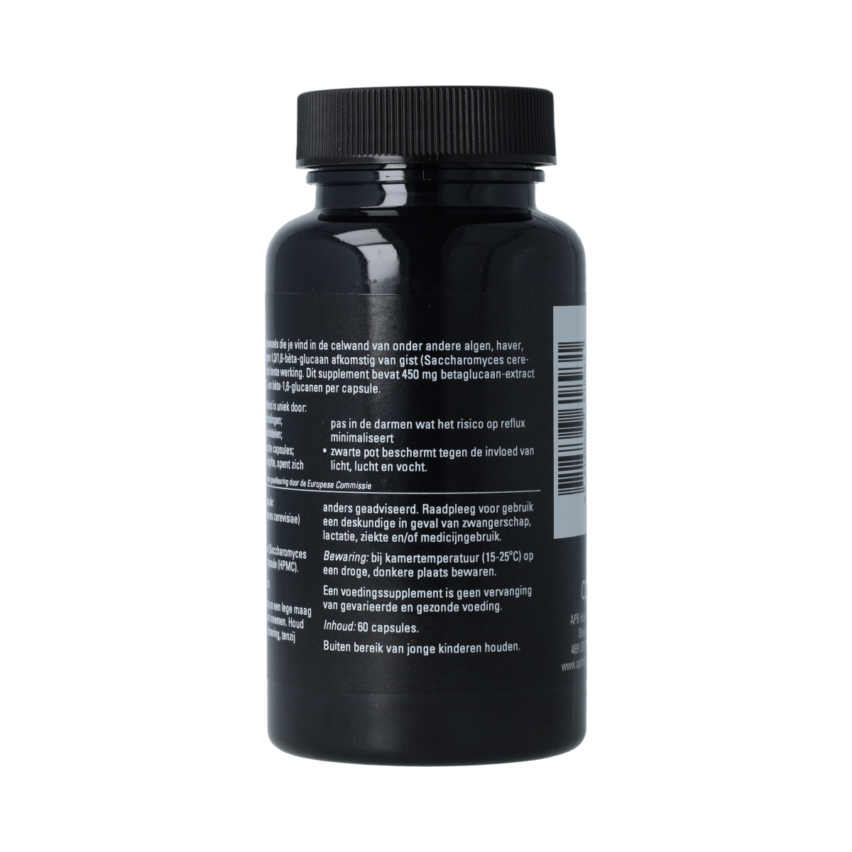 APB Holland Bèta-Glucaan 1.3/1.6 puur 450 mg 60.00 Capsules