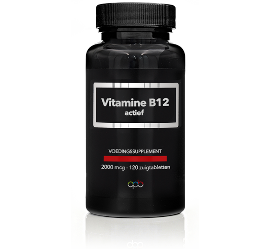 APB Holland Vitamine B12 actief 2000mcg 120 Zuigtabletten
