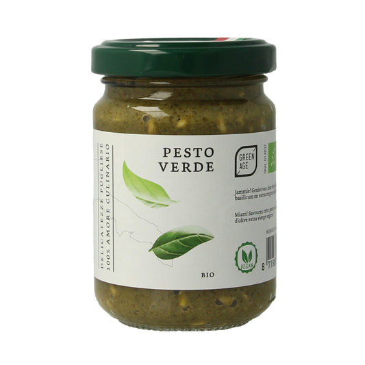 Greenage Groene pesto bio 140.00 Gram