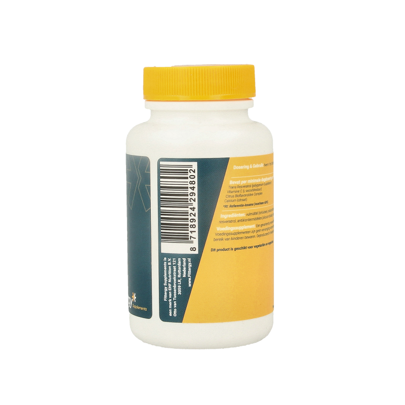 Fittergy Resveratrol 40mg 60 Tabletten