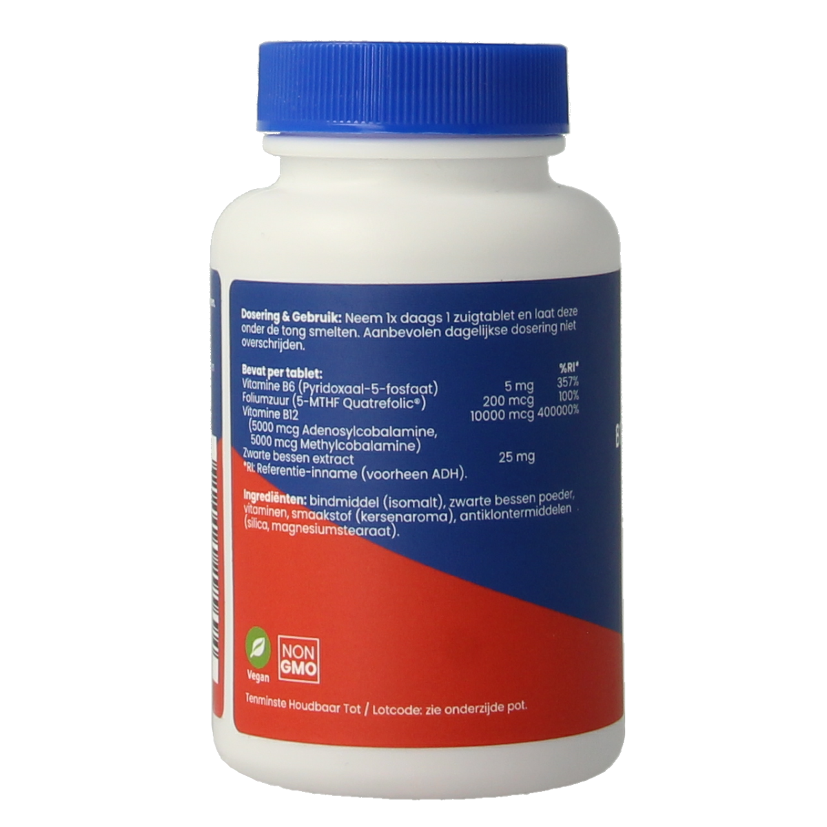 OrthoVitaal B12 Actief combi 10.000mcg 60.00 Zuigtabletten