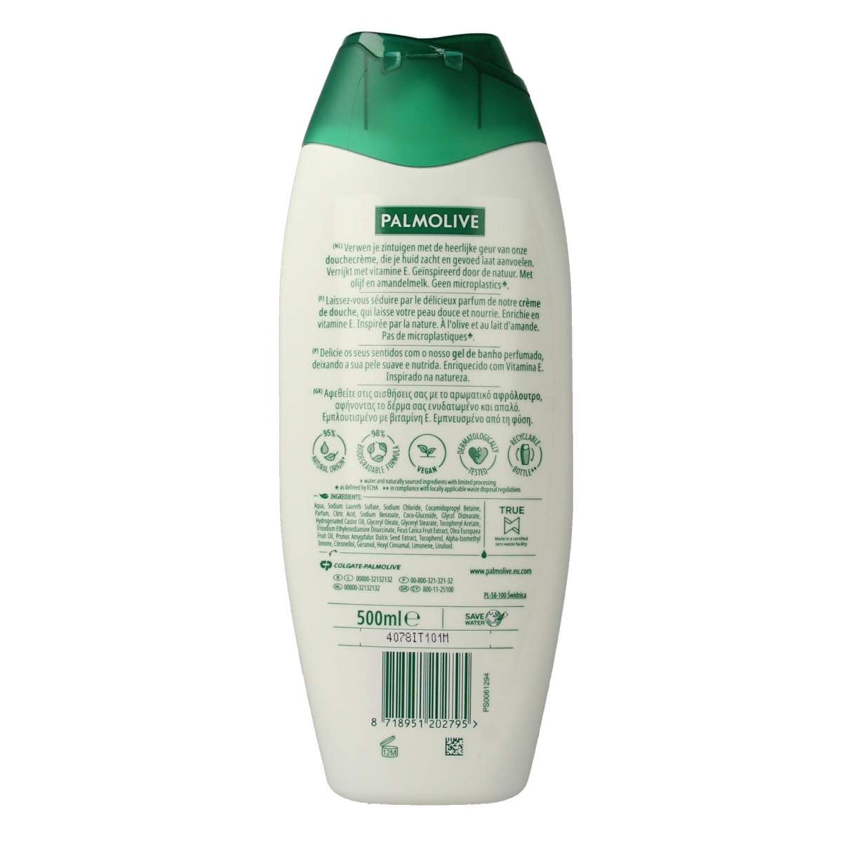 Palmolive Naturals olive&milk douchegel 500.00 Milliliter