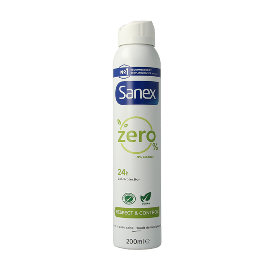Sanex Deodorant spray zero% respect & control 200.00 Milliliter