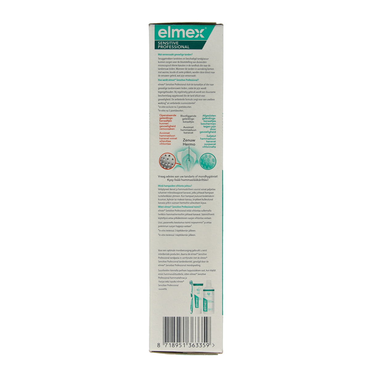 Elmex Tandpasta sensitive professional 75.00 Milliliter