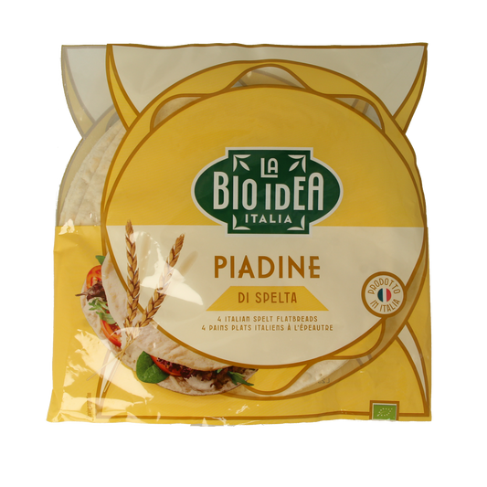Bioidea Spelt piadine wrap bio 4.00 Stuks