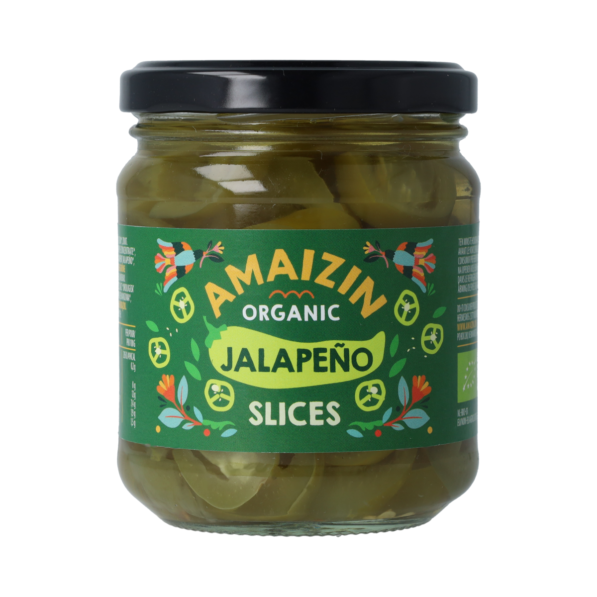 Amaizin Jalapeño plakjes bio 170.00 Gram