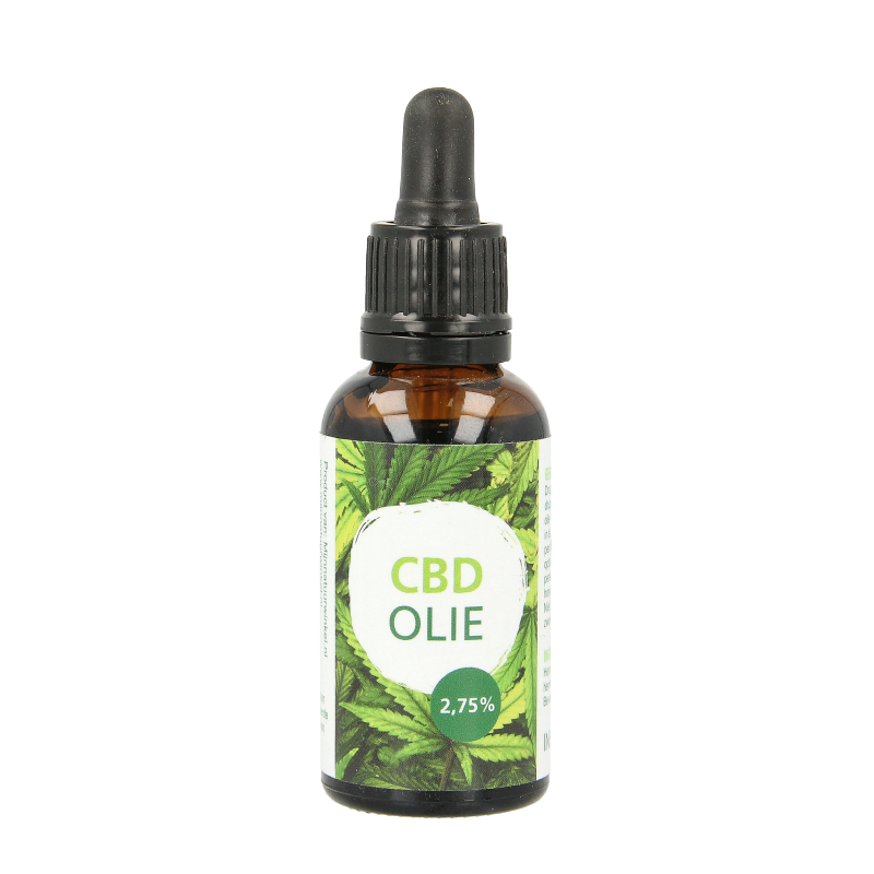 MijnNatuurwinkel CBD olie 2.75% 30 Milliliter