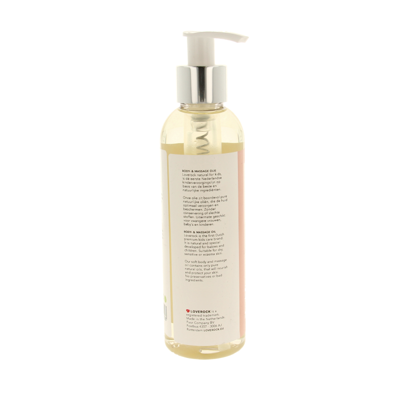 Loverock Love to relax body & massage olie kids & family 200 Milliliter