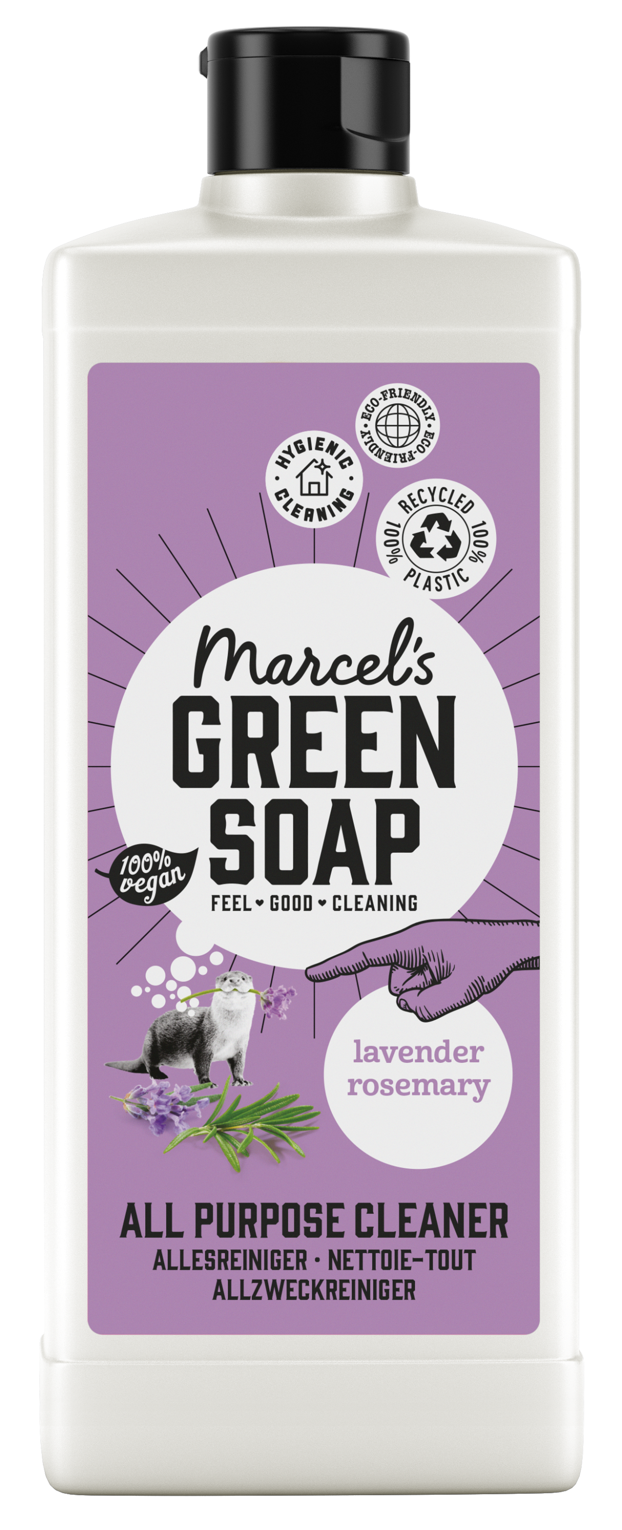 Marcel's Green Soap Allesreiniger lavendel & rozemarijn 750 Milliliter