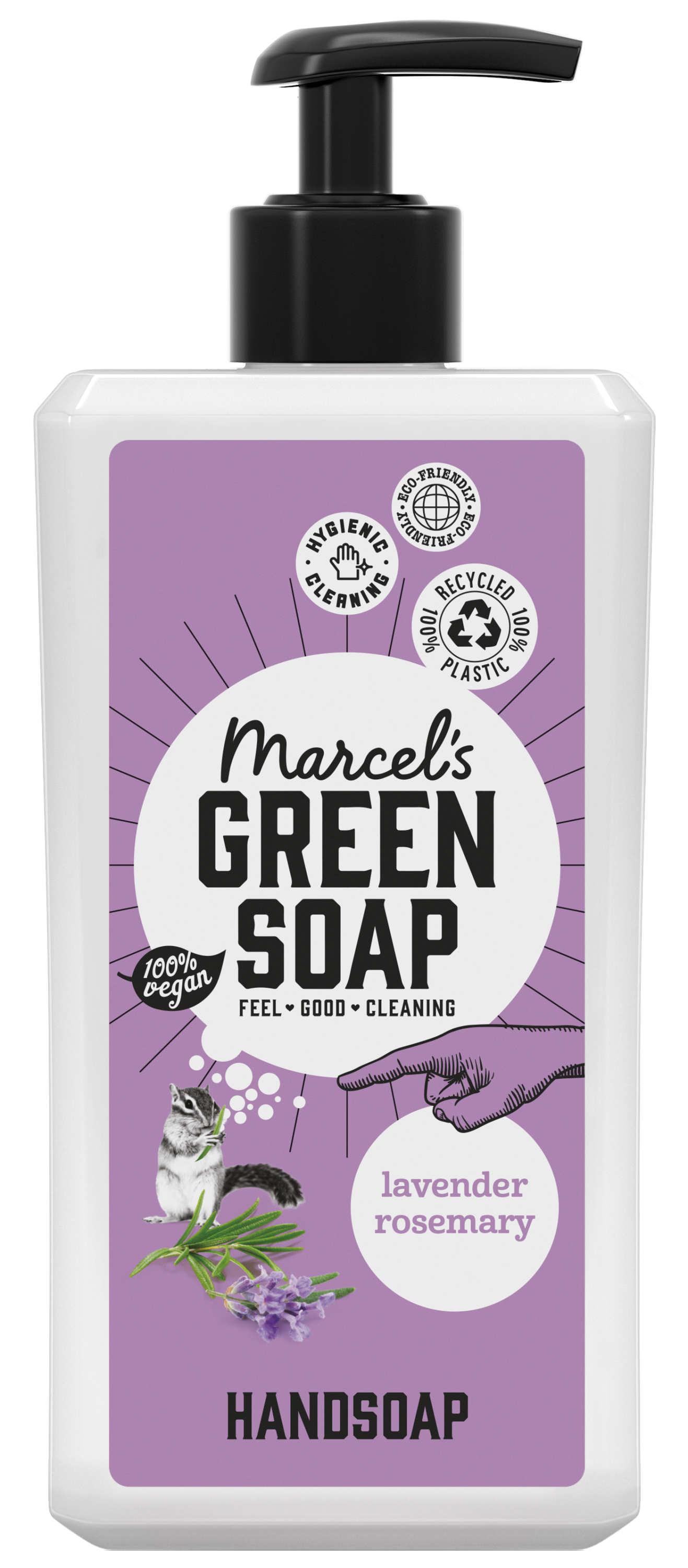 Marcel's Green Soap Handzeep lavendel & rozemarijn 500 Milliliter