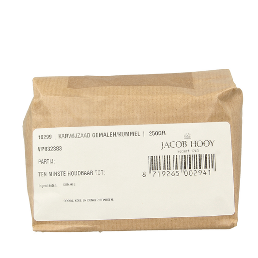 Jacob Hooy Karwijzaad/kummel gemalen 250.00 Gram