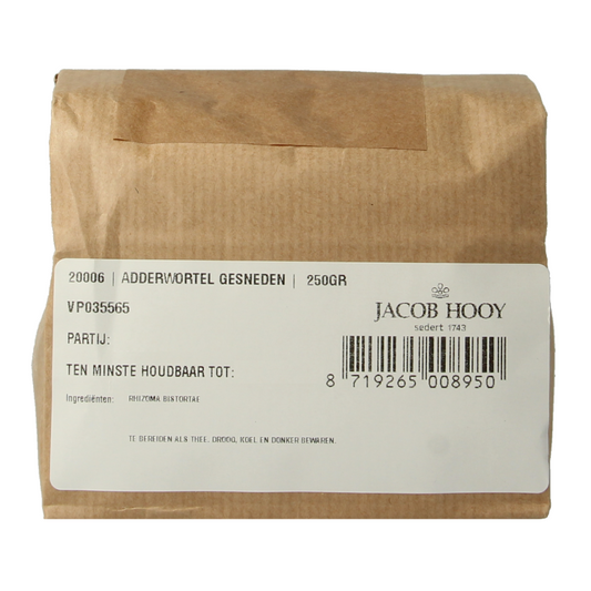 Jacob Hooy Adderwortel 250 Gram