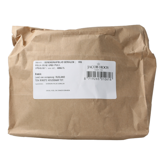 Jacob Hooy Berendruifblad gemalen 1 Kilogram