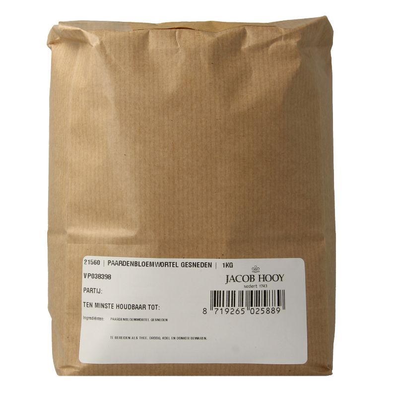 Jacob Hooy Paardenbloemwortel 1 Kilogram