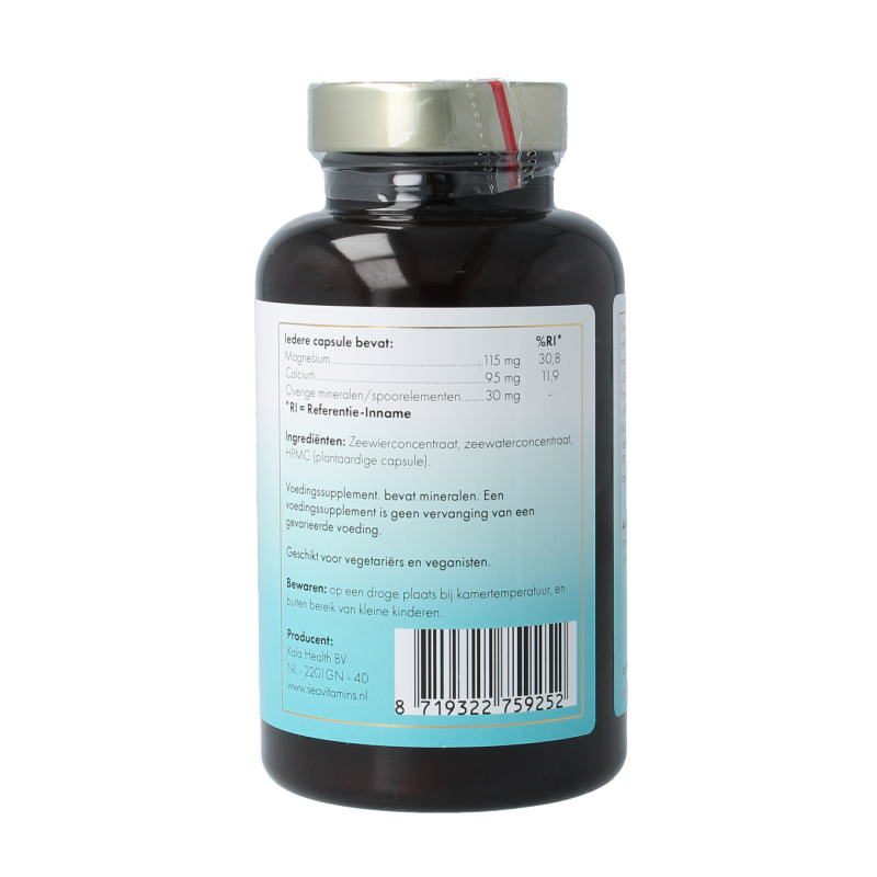 Sea Vitamins Magnesium calcium zee 90 Vegetarische capsules