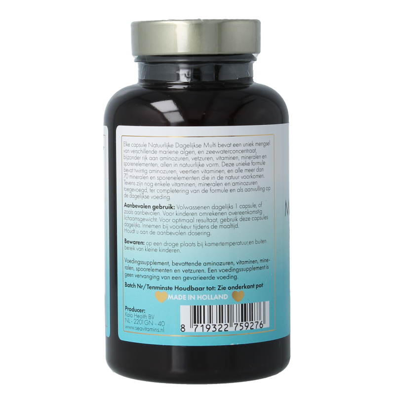 Sea Vitamins Multivitamine mineralen 90 Vegetarische capsules