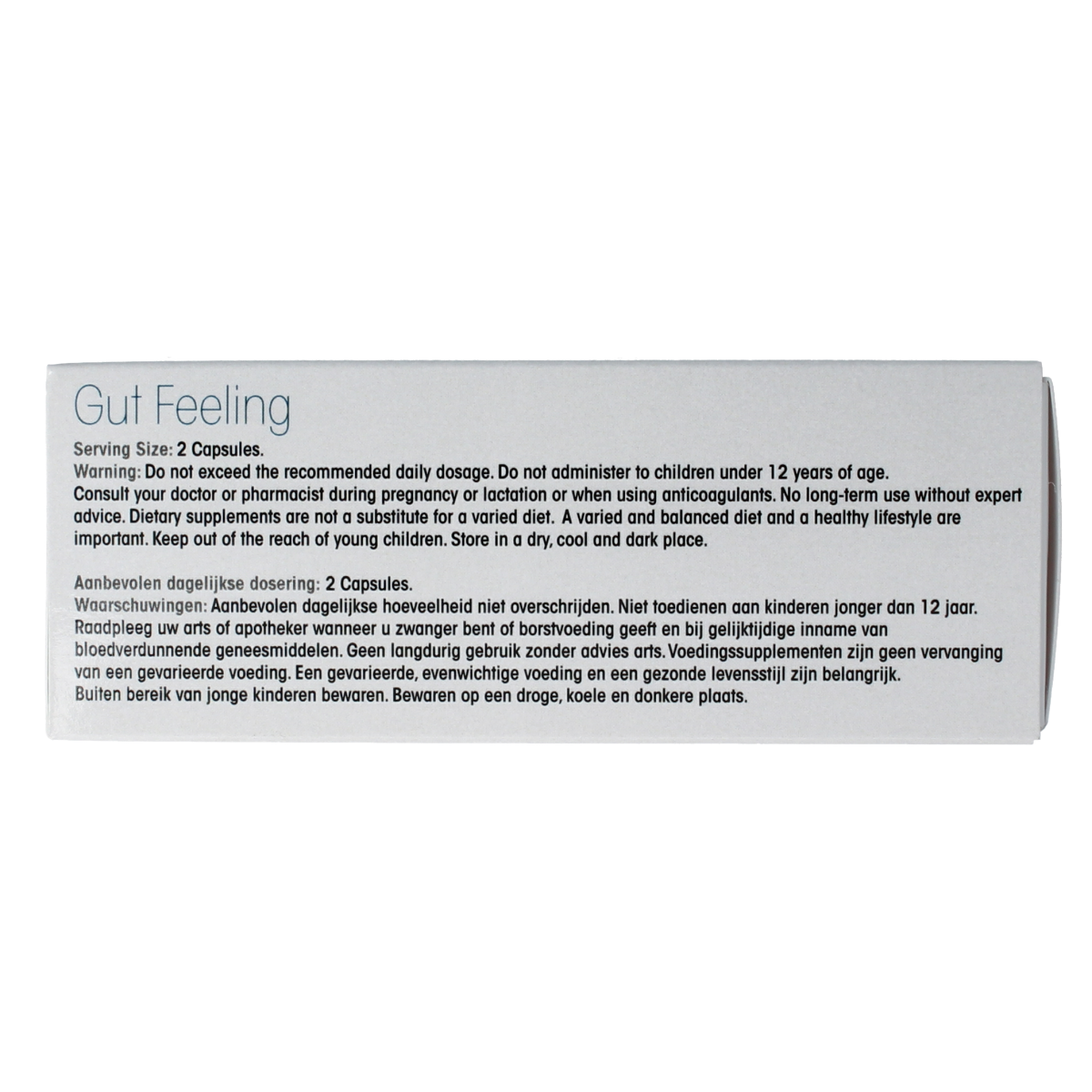 ReAge Gut feeling 60.00 Capsules