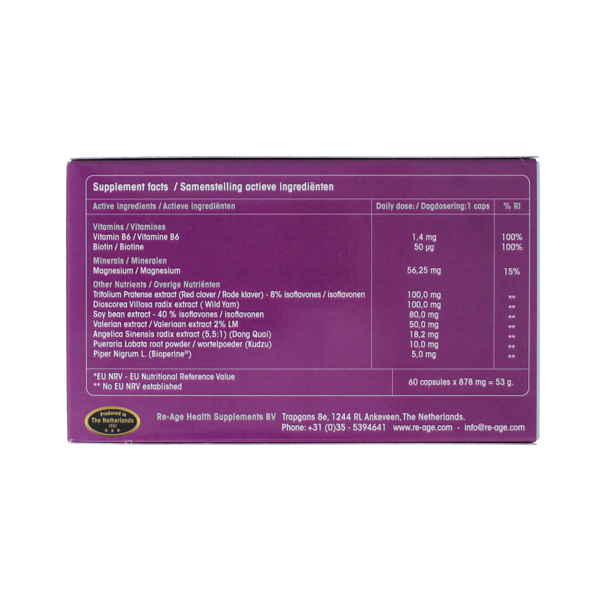 ReAge Femeno 1 60.00 Capsules