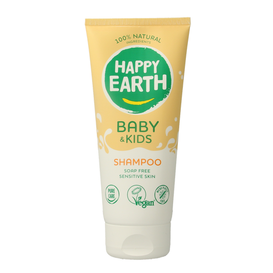 Happy Earth Shampoo voor baby & kids 200.00 Milliliter