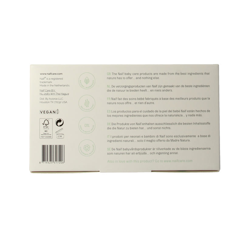 Naif Baby & kids mini set 4 x 15ml 1 Set