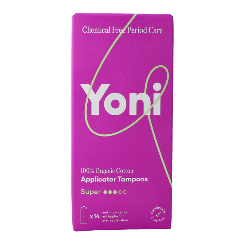 Yoni Tampons super met applicator 14 Stuks