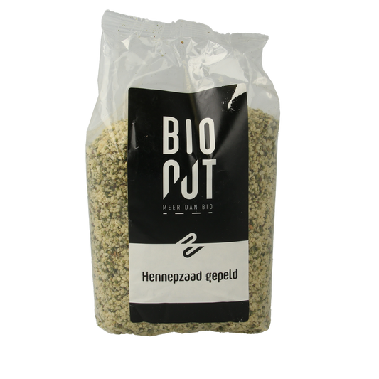 Bionut Hennepzaad gepeld bio 500.00 Gram