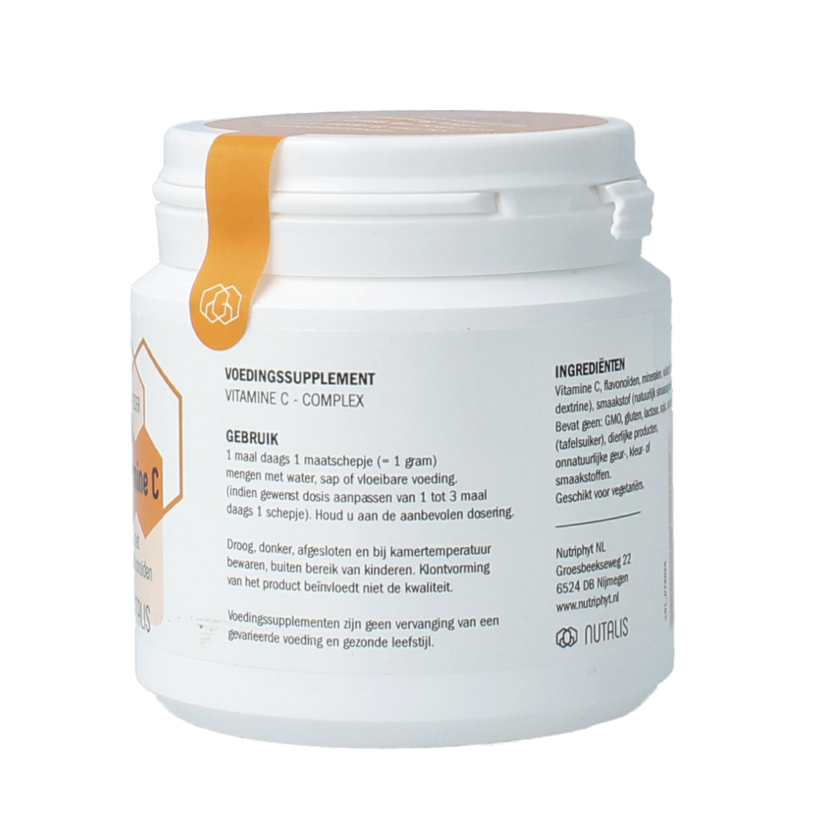 Nutalis Vitamine C met bioflavonoiden 90.00 Gram