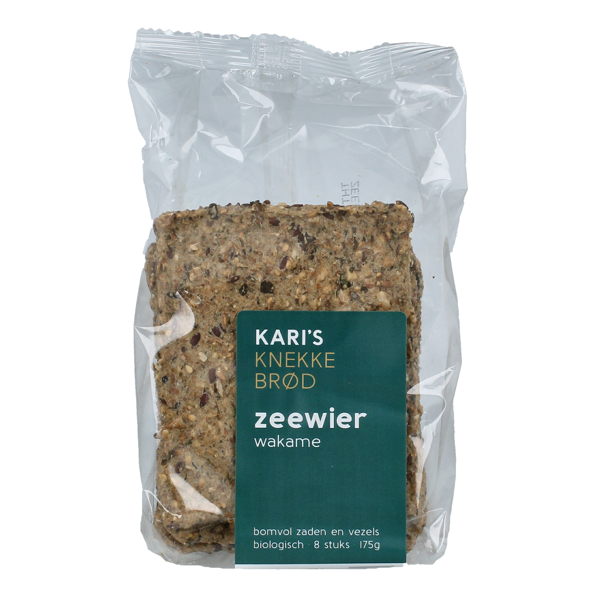 Kari's Crackers  Knekkebrod zeewier bio 175.00 Gram