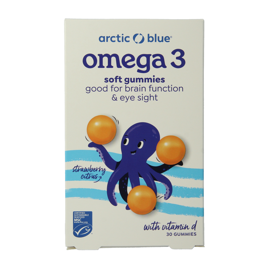 Arctic Blue Omega 3 gummy DHA EPA vitamine D 30.00 Gummies