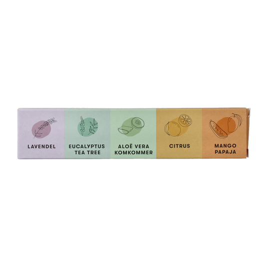 Shampoobars Shampoo bars proefpakket 5 x 12 gram 50.00 Gram