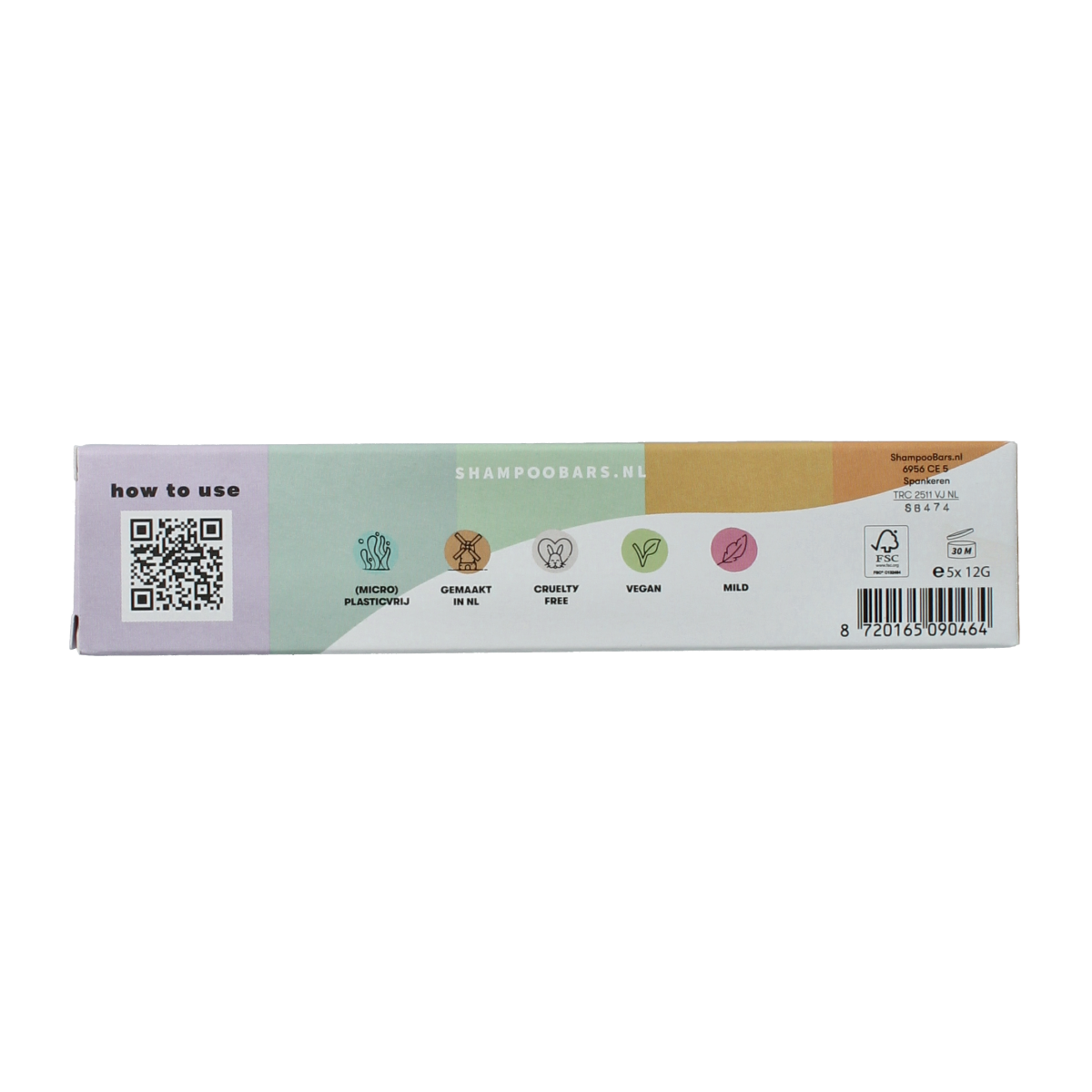 Shampoobars Shampoo bars proefpakket 5 x 12 gram 50.00 Gram