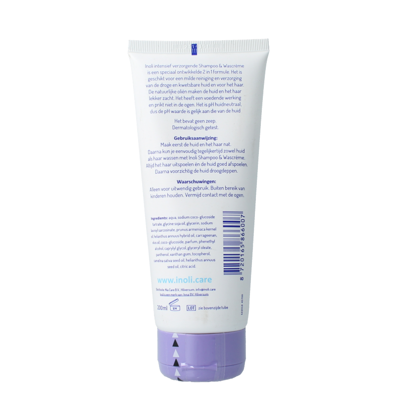 Inoli Shampoo wascreme vegan 200 Milliliter