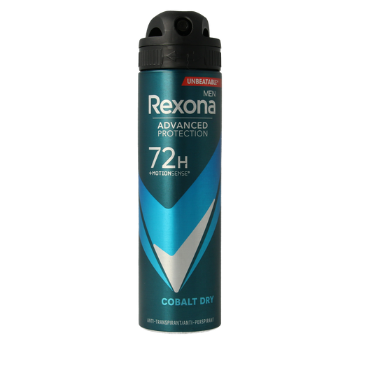 Rexona Deodorant spray men dry cobalt 150.00 Milliliter