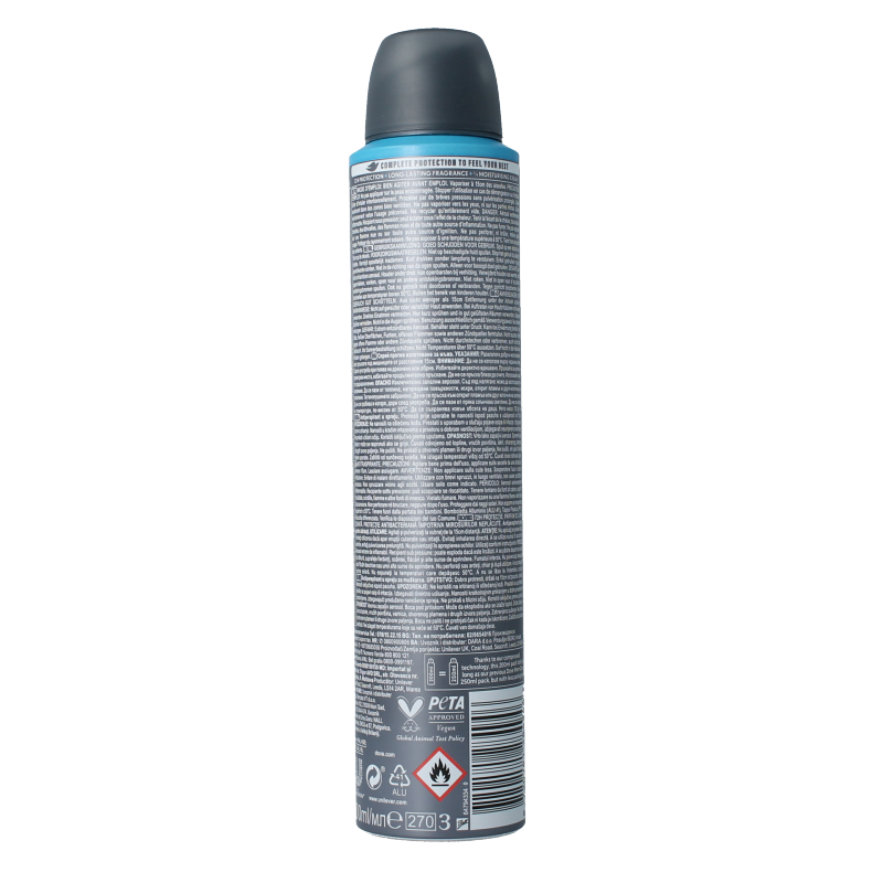 Dove Deodorant spray men+ care  clean comfort 200 Milliliter