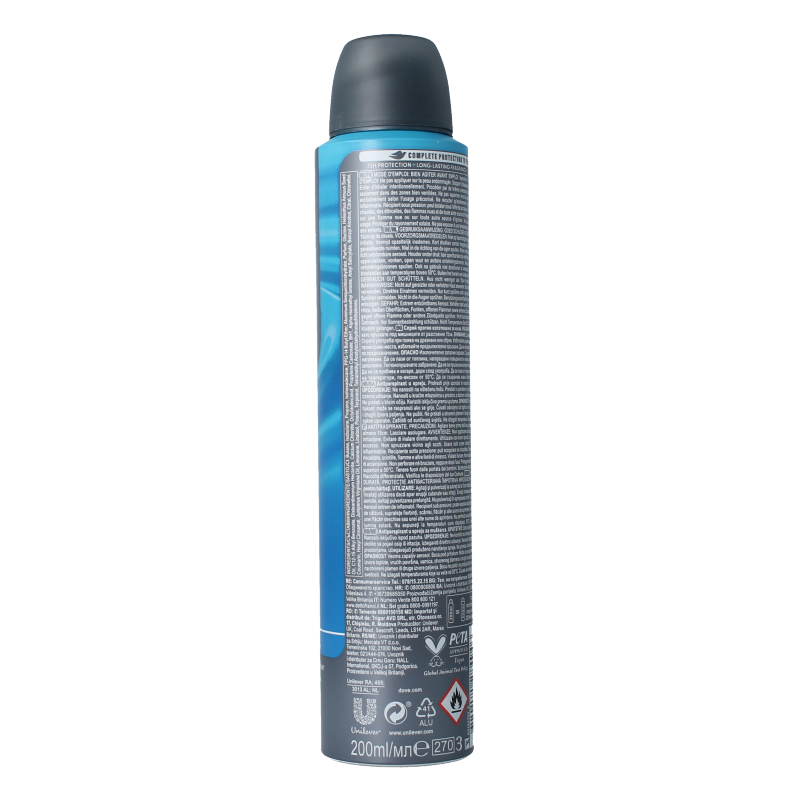 Dove Deodorant spray men+ care  clean comfort 200 Milliliter