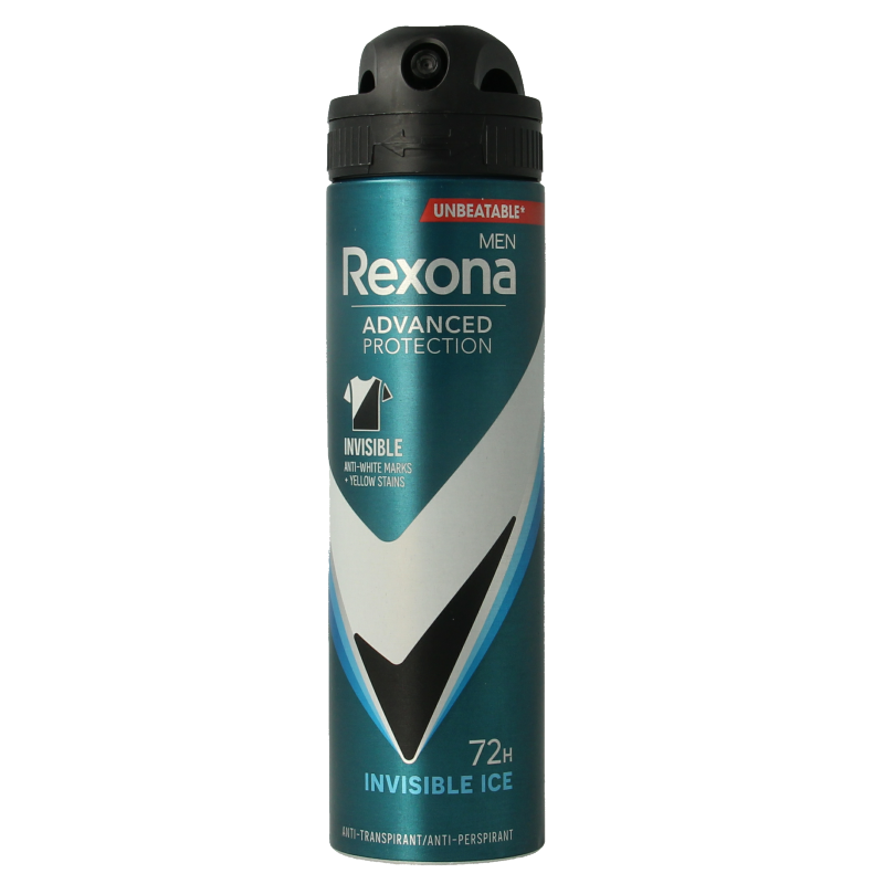 Rexona Men deodorant spray invisible ice 150 Milliliter
