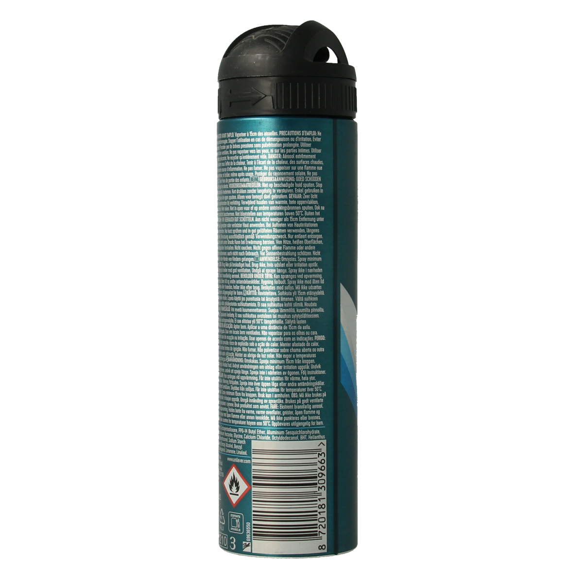 Rexona Men deodorant spray invisible ice 150.00 Milliliter