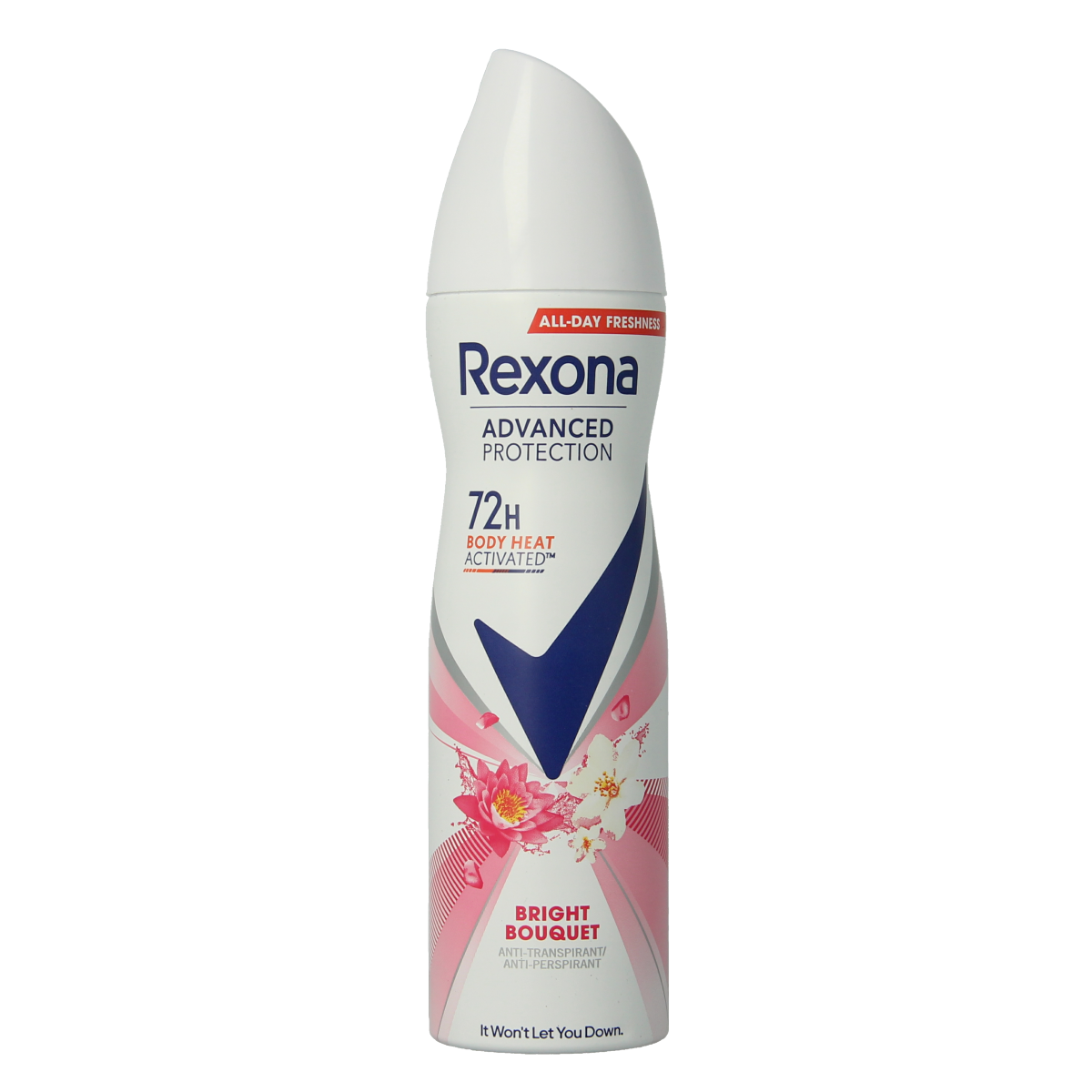 Rexona Deodorant spray 72h bright bouquet 150.00 Milliliter