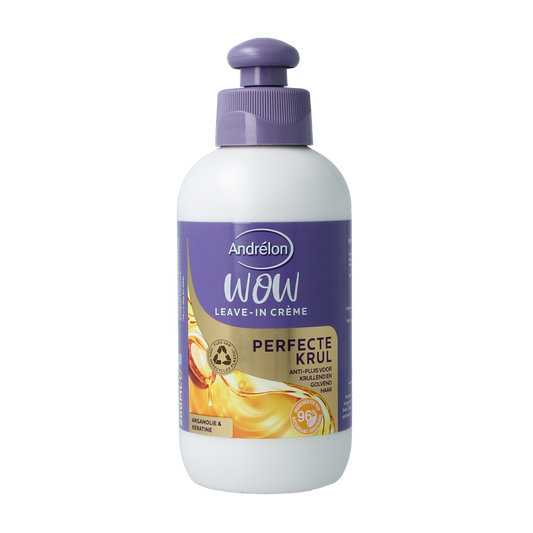 Andrelon Leave-in creme wow perfecte krul 200.00 Milliliter