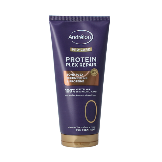 Andrelon Protein Plex Repair Pro Care pre-treatment for hair, 170ml, nourishing hair care product with protein for damaged hair.