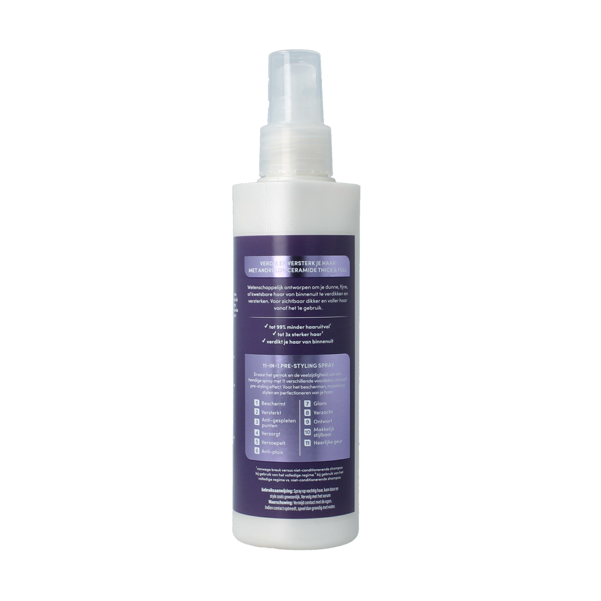 Andrelon Pre styling spray thick & full 200.00 Milliliter