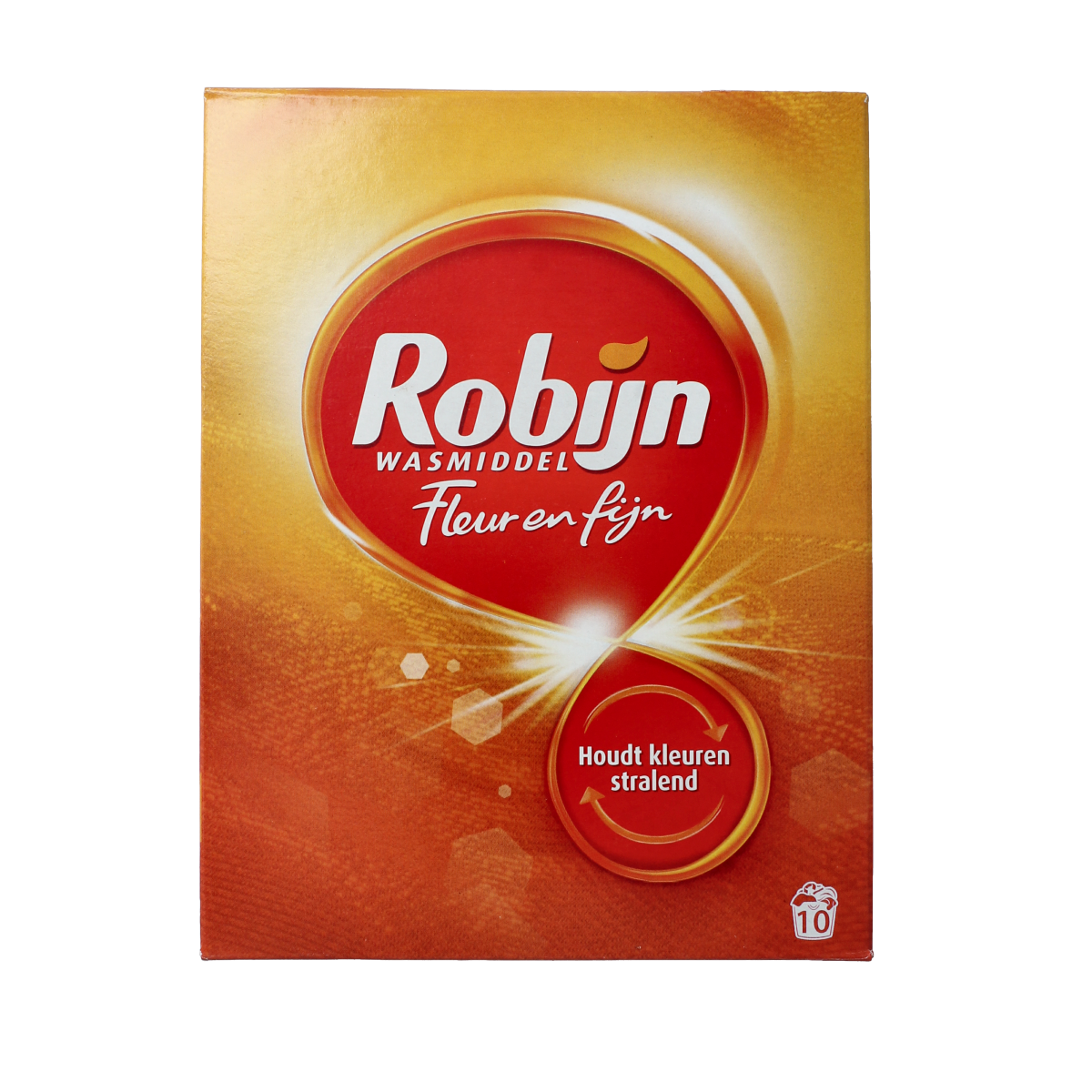 Robijn fleur & fijn laundry detergent in 550g bottle, showcasing the cleaning product for delicate and floral laundry care.